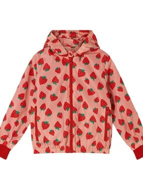 Stella McCartney Kids  Strawberry Print Hooded Jacket